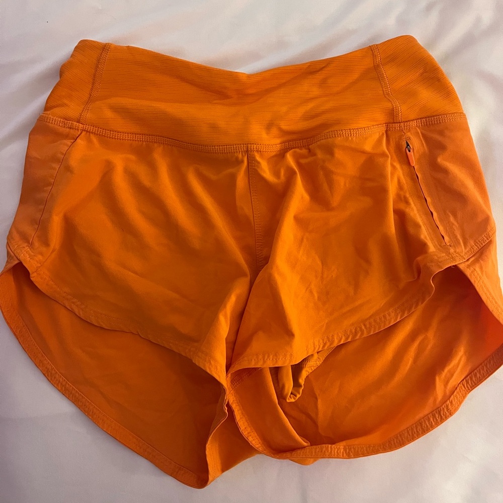 ORANGE OUTDOOR VOICES SHORTS XS